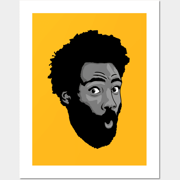 Gambino Wall Art by Woah_Jonny